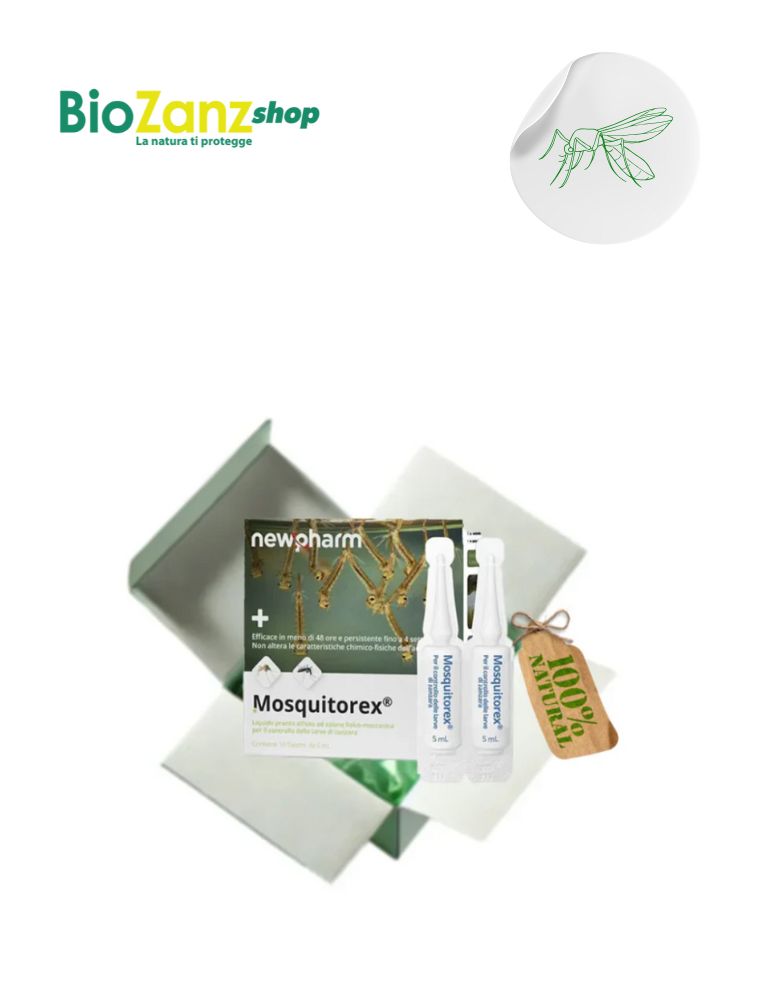 Insetticida Biologico Zanzare Bacillus Thuringiensis Lepidotteri | Mosquitorex - 7010