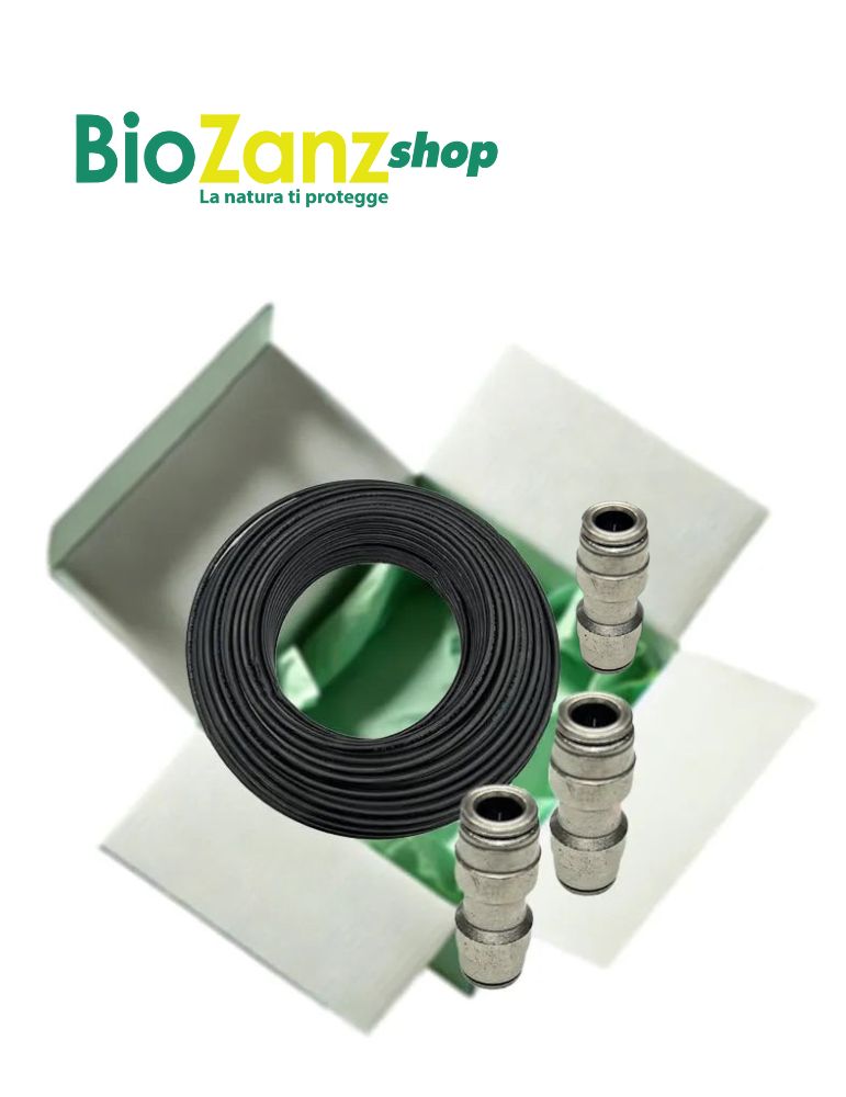 Kit Riparazione BioZanz | 2 metri di tubo +3 innesti - 3026