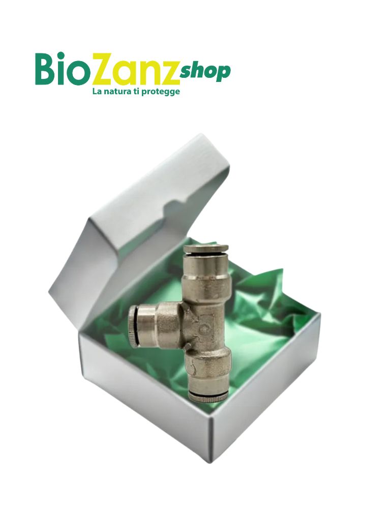 Ricambi Biozanz |Raccordo a “T” innesto rapido 1/4” - 3020