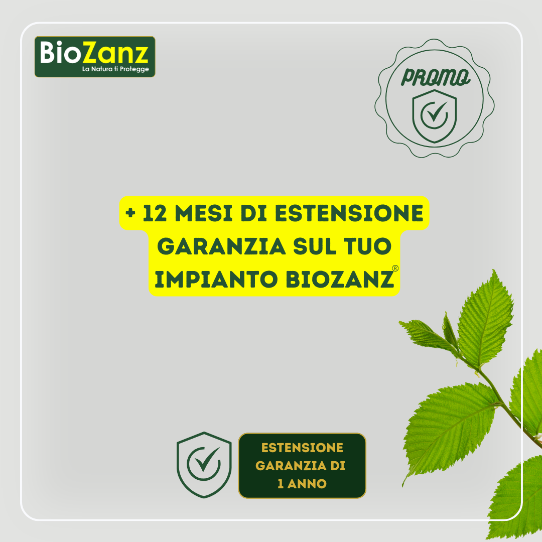 🛡️ Estensione Garanzia Ufficiale BioZanz®: Un Anno Extra di Serenità Totale